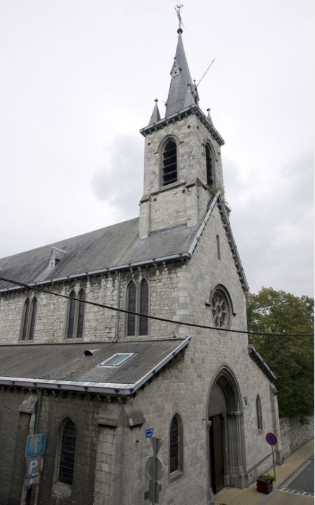 Photographie de l'église St-Pierre en Outremeuse à Huy.© KIK-IRPA, Brussels (Belgium), cliché X041407