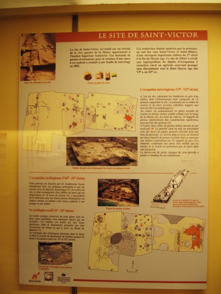 Fichier:Les fouilles du site de Saint-Victor à Huy.JPG
