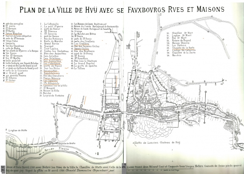 Fichier:Plan de Huy en 1766.jpg
