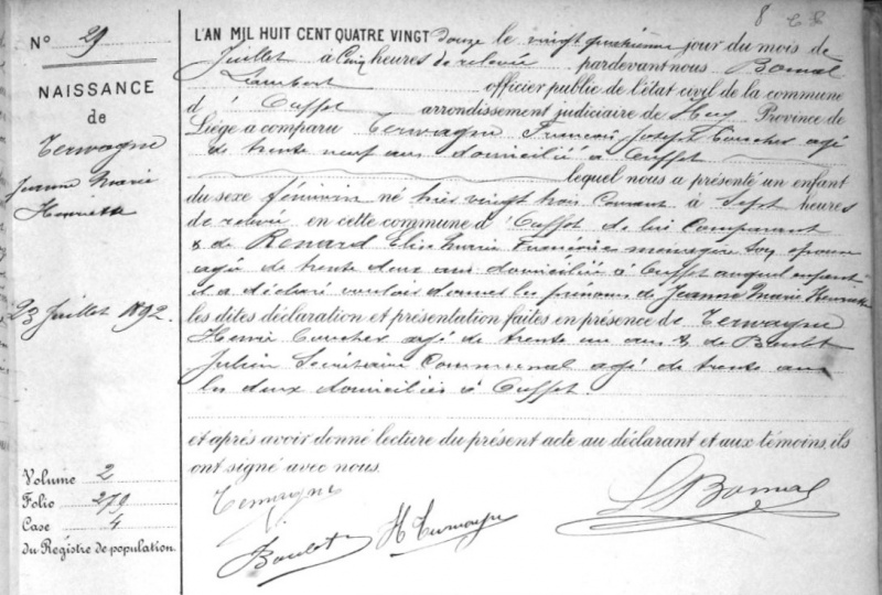 Fichier:Terwagne Jeanne Marie Henriette °.jpg