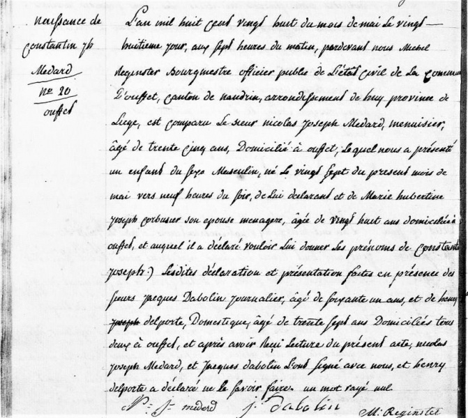 Fichier:Médard Constantin acte de 0.jpg