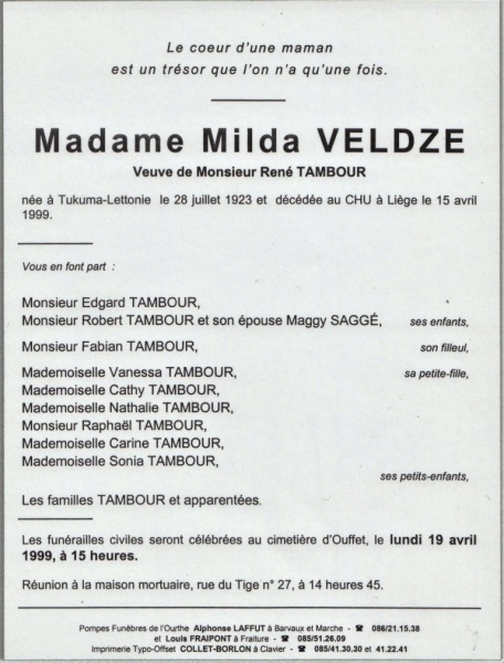 Fichier:Veldze Milda veuve Tambour René.JPG