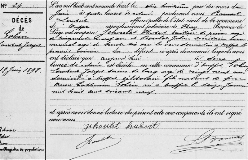 Fichier:Gobin Lambert acte de +.jpg