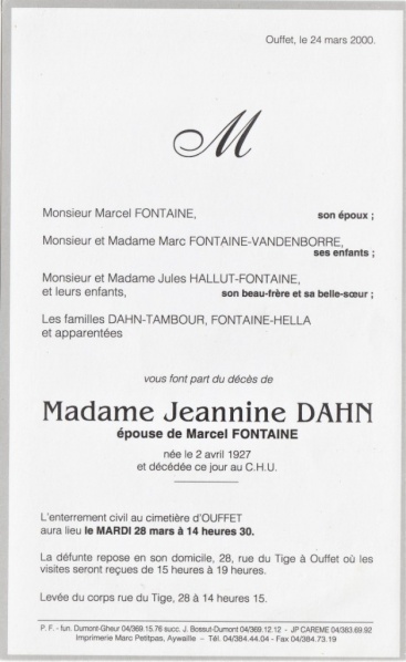 Fichier:Dahn Jeannine ép. Fontaine Marcel.JPG
