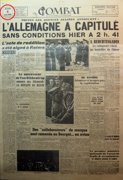 Fichier:Journal du 8 mai 1945.JPG